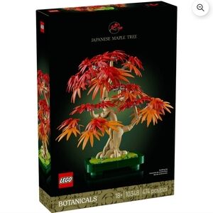 LEGO Botanicals Japanese Red Maple Bonsai Tree - NIB